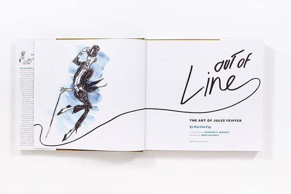 Бумажная книга «Out of Line: The Art of Jules Feiffer», автор Марта Фэй - фото №1