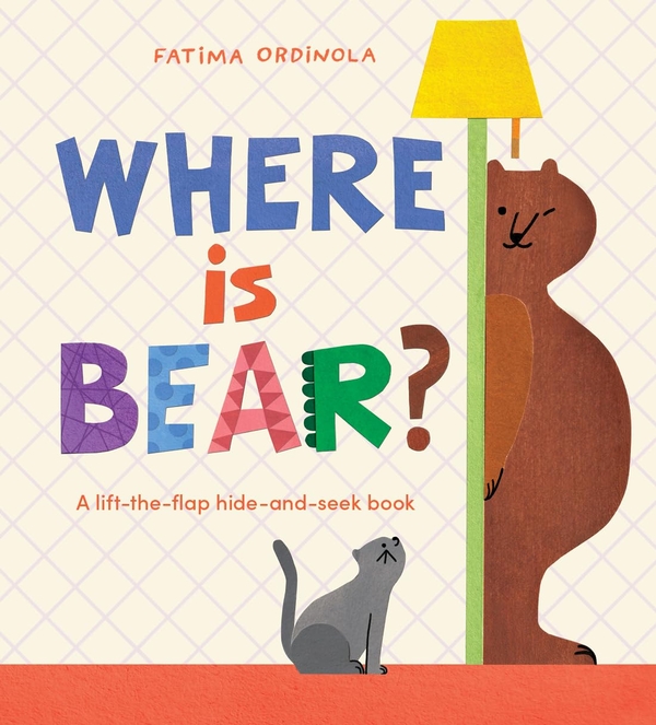 Паперова книга «Where Is Bear? », автор Фатіма Ордінола - фото №1