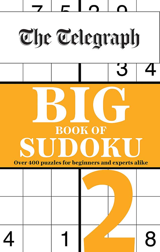 Бумажная книга «The Telegraph Big Book of Sudoku 2» - фото №1
