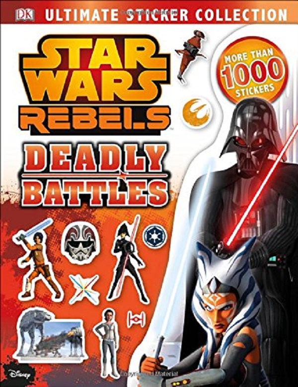 [object Object] «Star Wars Rebels Ultimate Sticker Collection: Deadly Battles» - фото №1