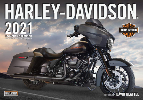 Бумажная книга «Harley-Davidson 2021. 16-Month Calendar. September 2020 through December 2021» - фото №1