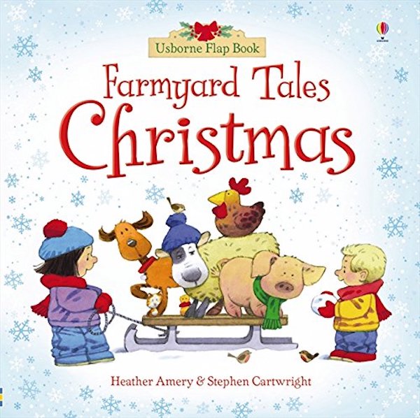 Паперова книга «Farmyard Tales Christmas Flap Book», автор Гізер Амері - фото №1