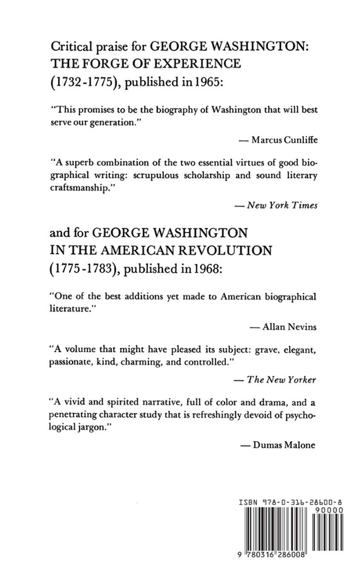 Бумажная книга «George Washington and the New Nation.1783-1793 - Volume 3», автор Джеймс Томас Флекснер - фото №1