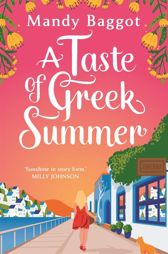 Бумажная книга «A Taste of Greek Summer», автор Мэнди Бэггот - фото №1
