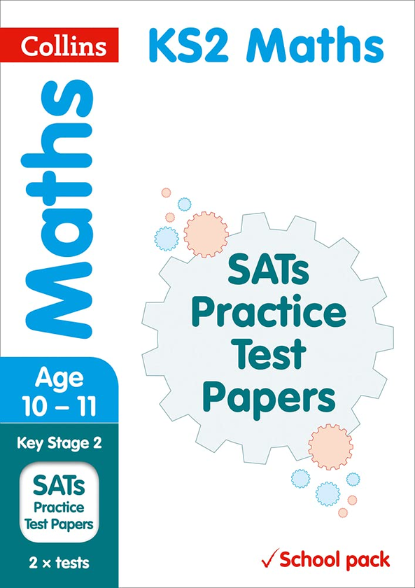 Бумажная книга «KS2 Maths SATs Practice Test Papers (School pack) : 2018 Tests Shrink-Wrapped School Pack» - фото №1