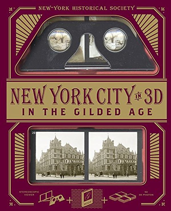 Бумажная книга «New York City In 3D In The Gilded Age : A Book Plus Stereoscopic Viewer and 50 3D Photos from the Turn of the Century», автор Эстер Крейн - фото №1