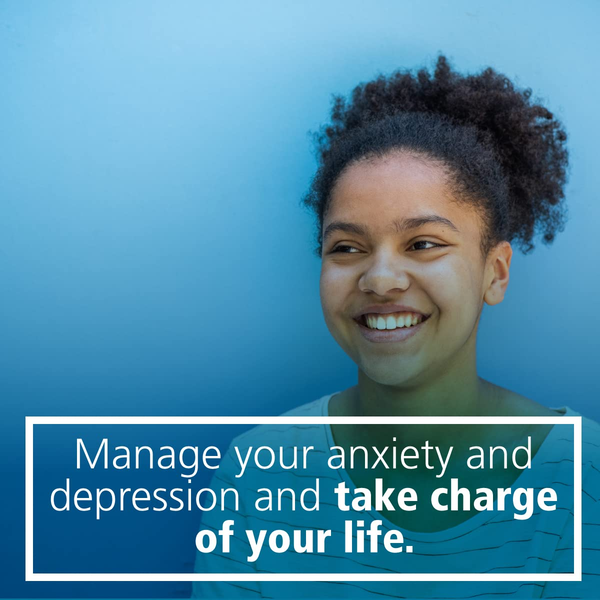Паперова книга «The Anxiety and Depression Workbook for Teens», автор Майкл А. Томпкінс - фото №1