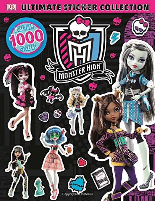Бумажная книга «Monster High Ultimate Sticker Collection » - фото №1