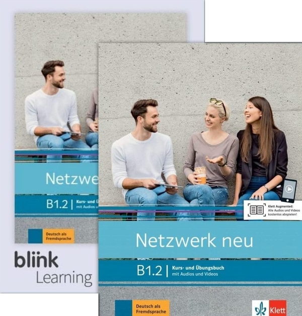 [object Object] «Netzwerk neu B1.2. Media Bundle BlinkLearning. Kurs- und Übungsbuch mit Audios und Videos» - фото №1