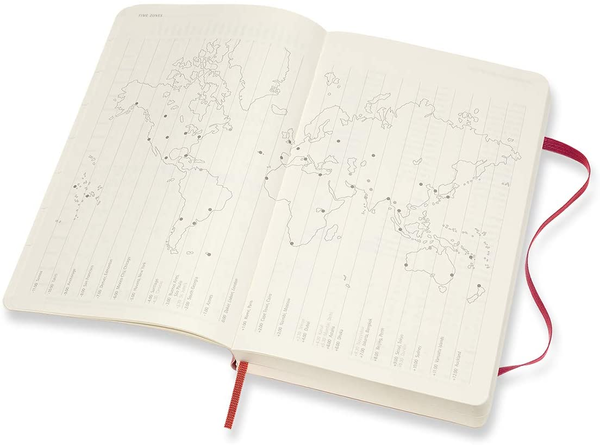 «Ежедневник Moleskine 2020-2021 Красный (DSF218DC3Y21)», бренда Moleskine - фото №1