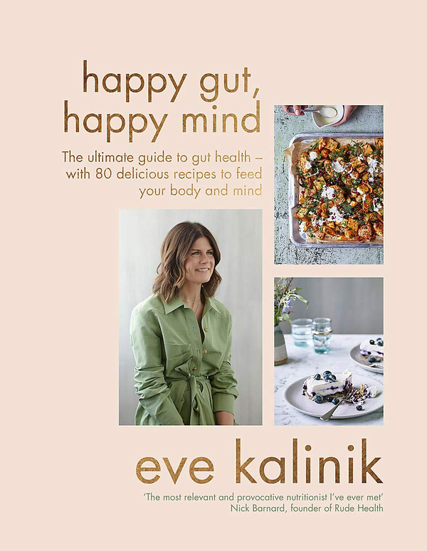 Паперова книга «Happy Gut, Happy Mind. How to Feel Good From Within», автор Ів Калінік - фото №1