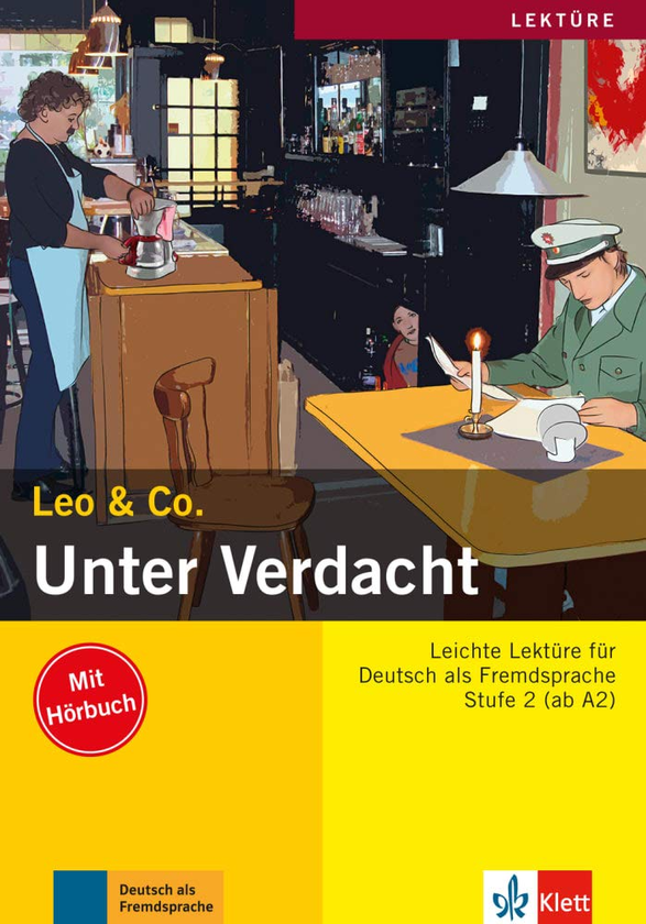 Бумажная книга «Unter Verdacht Leichte Lektüren für Deutsch als Fremdsprache Buch mit Audio-CD», авторов Эльке Бургер, Тео Шерлинг - фото №1