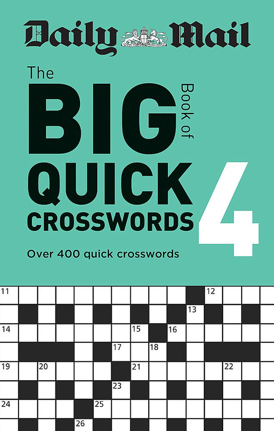 Бумажная книга «Daily Mail Big Book of Quick Crosswords Volume 4» - фото №1