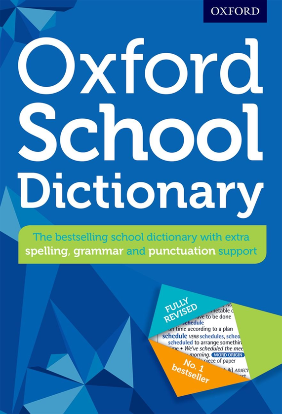 Паперова книга «Oxford School Dictionary» - фото №1
