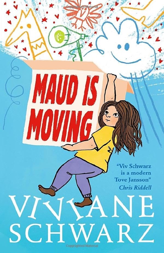 Паперова книга «Maud Is Moving», автор Вів'єн Шварц - фото №1