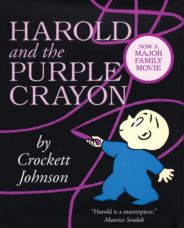 [object Object] «Harold and the Purple Crayon», автор Крокет Джонсон - фото №1
