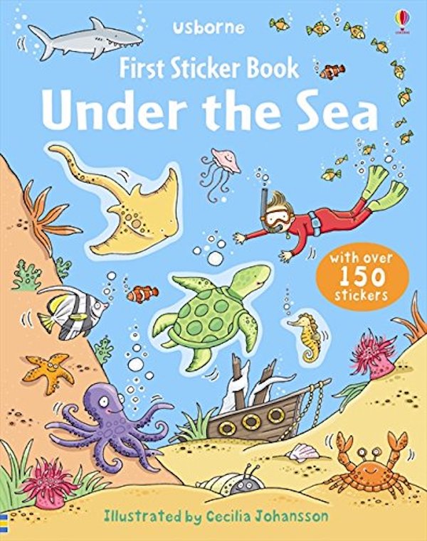 Бумажная книга «First Sticker Book. Under the Sea», автор Джессика Гринвелл - фото №1