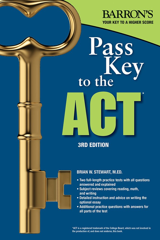Бумажная книга « Pass Key to the ACT», автор Брайан В. Стюарт - фото №1