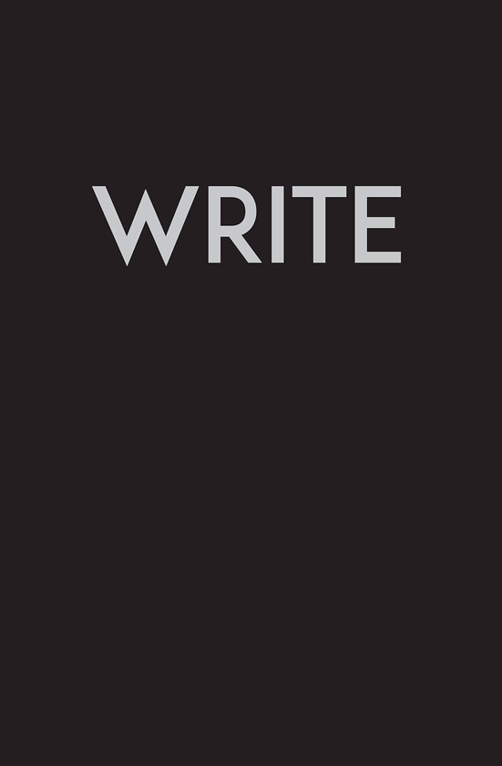Паперова книга «Write. Medium Black» - фото №1