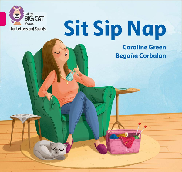 Бумажная книга «Sit Sip Nap: Band 01a/Pink a» - фото №1