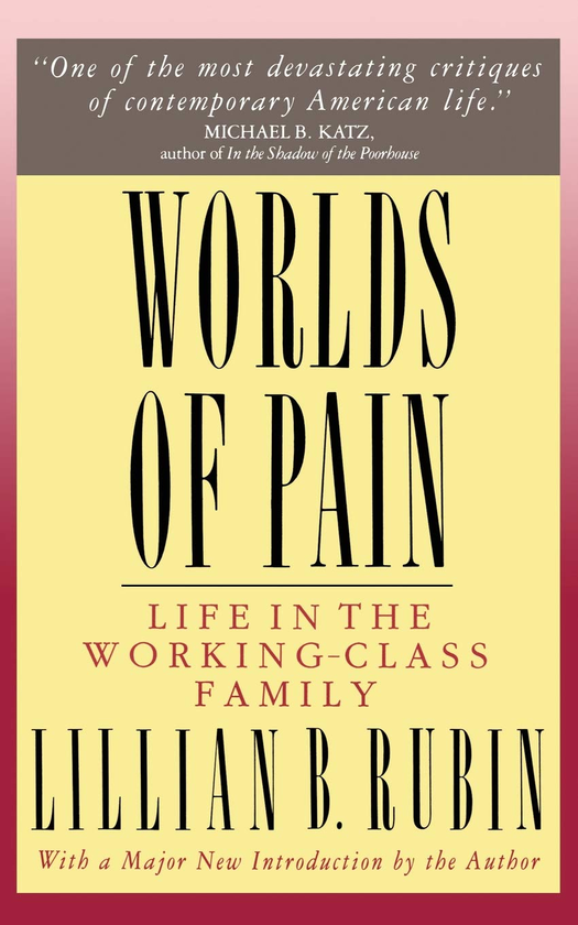 Бумажная книга «Worlds Of Pain : Life In The Working-class Family», автор Лилиан Рубин - фото №1