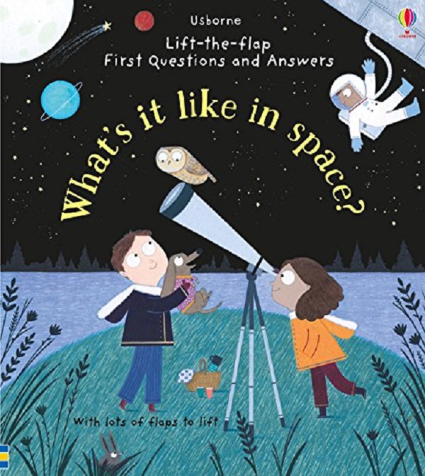 [object Object] «Lift-the-Flap First Questions & Answers. What's it like in Space?», автор Кэйти Дэйнс - фото №1