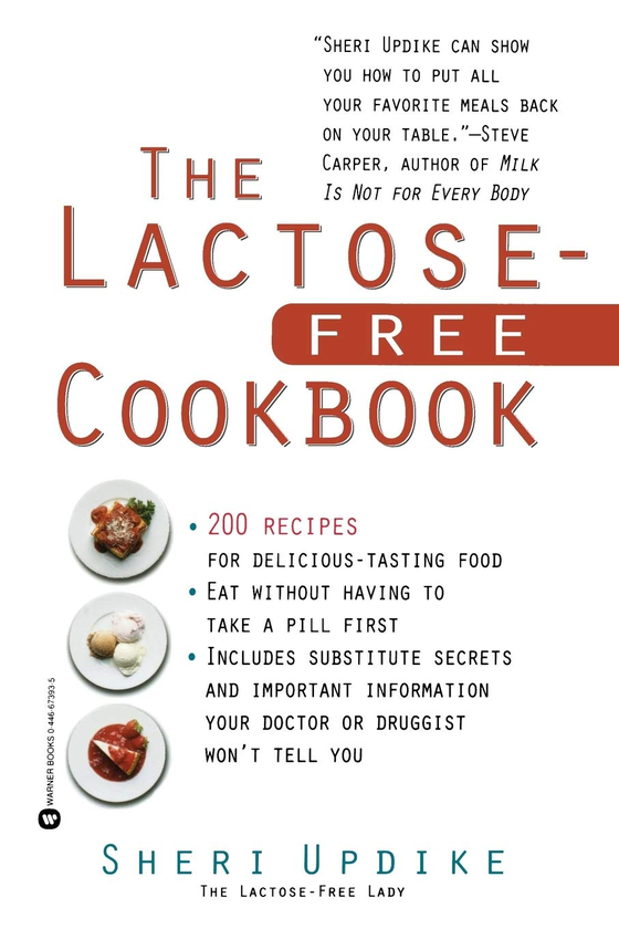 Паперова книга «The Lactose-Free Cookbook», автор Шері Апдайк - фото №1