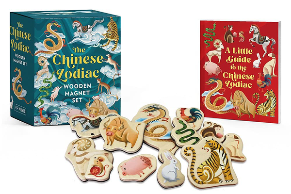 Бумажная книга «The Chinese Zodiac Wooden Magnet Set», автор Аарон Хван - фото №1