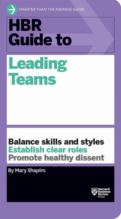 Паперова книга «HBR Guide to Leading Teams» - фото №1