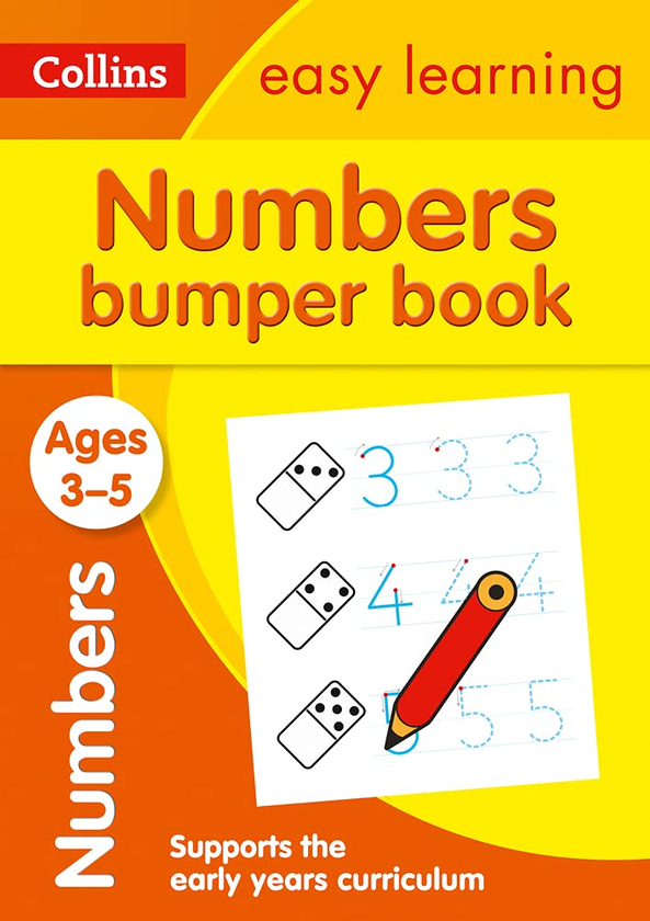 Паперова книга «Numbers Bumper Book Ages 3-5: Ideal for Home Learning» - фото №1