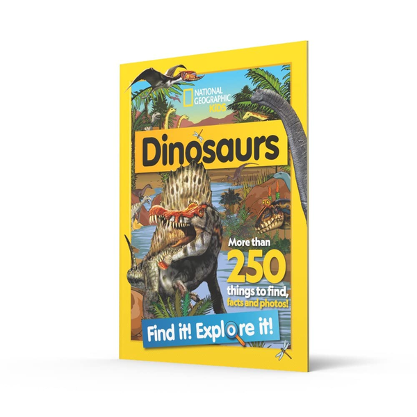 Бумажная книга «Dinosaurs Find it! Explore it! » - фото №1