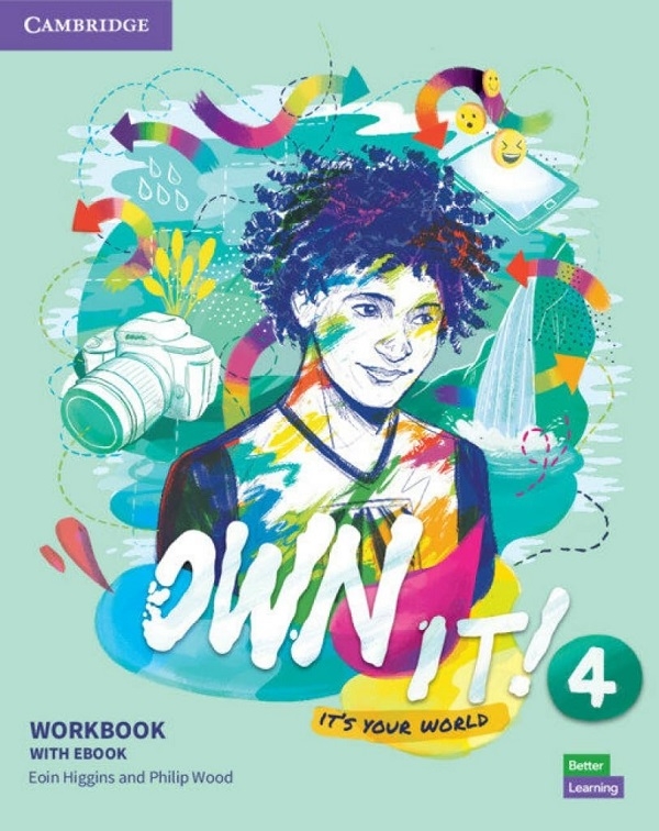 [object Object] «Own it! 4 Workbook with eBook», авторів Філіп Вуд, Еойн Хіггінс - фото №1