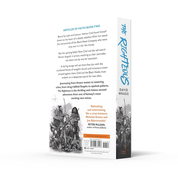 Бумажная книга «The Righteous», автор Дэвид Врагг - фото №1