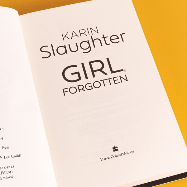 Паперова книга «Girl, Forgotten», автор Карін Слотер - фото №1