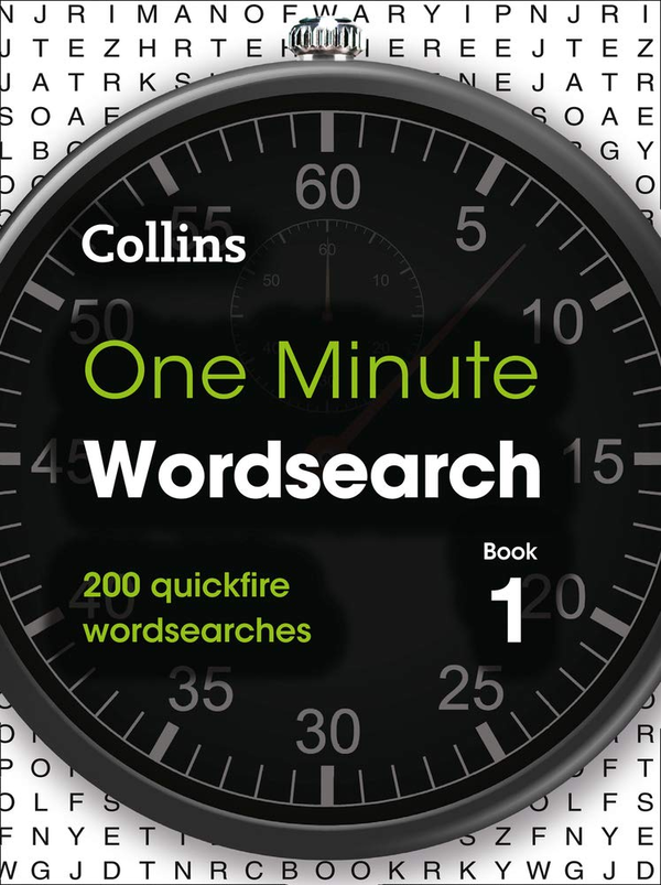 Бумажная книга «One Minute Wordsearch Book 1: 200 quickfire wordsearches» - фото №1