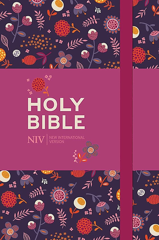 Бумажная книга « The Holy Bible New. Floral» - фото №1
