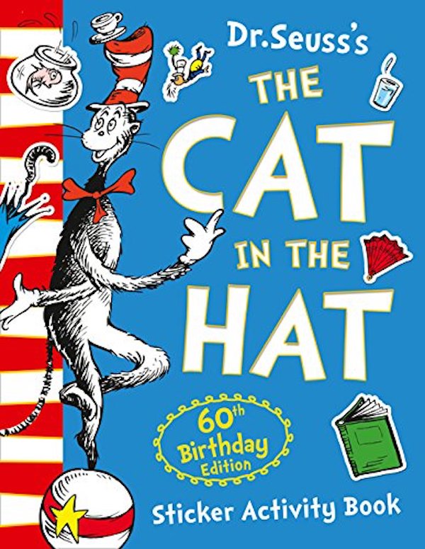 Паперова книга «The Cat in the Hat Sticker Activity Book» - фото №1