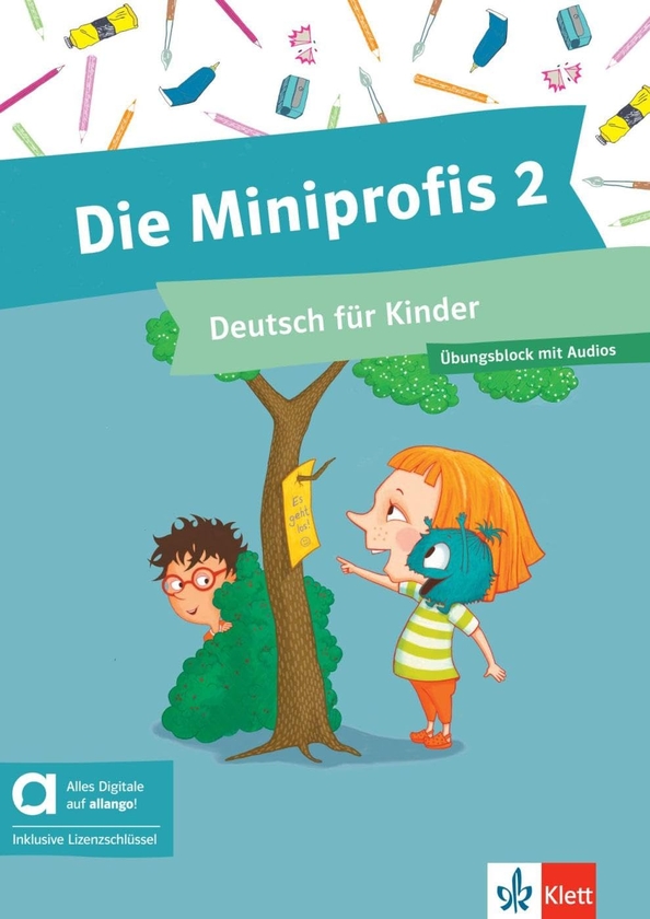 Паперова книга «Die Miniprofis 2. Ubungsblock mit Audios», авторів Анжеліка Лундквіст-Мог, Анна Піласкі - фото №1