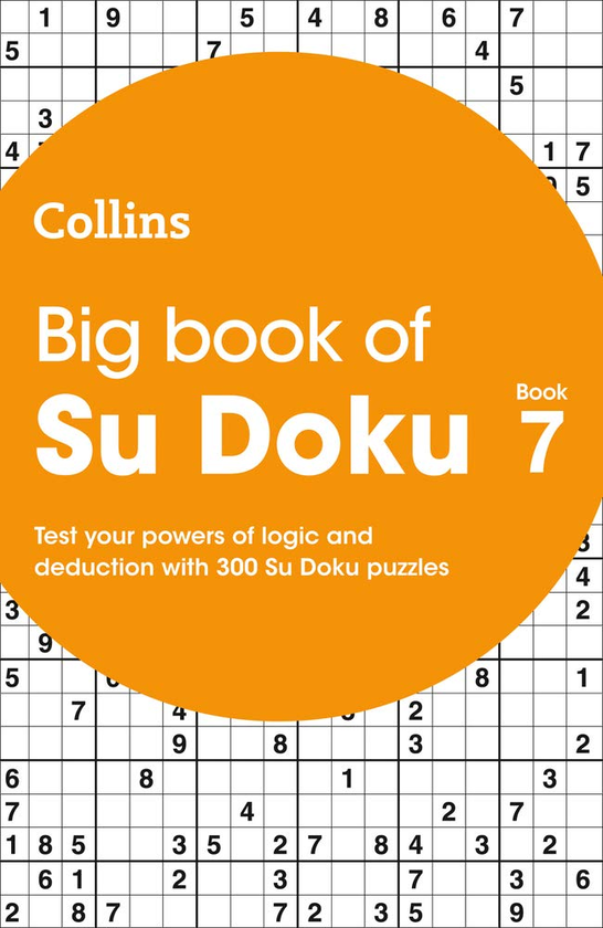 Паперова книга «Big Book of Su Doku Book 7: 300 Su Doku puzzles» - фото №1