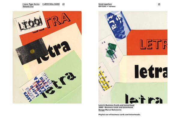 Бумажная книга «I Love Type 05» - фото №1