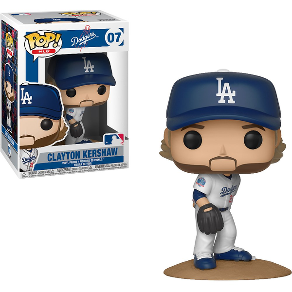  «Колекційна фігурка Funko Pop! Pop Sports Major League Baseball Clayton Kershaw (FK30238)», бренду Funko Pop - фото №1