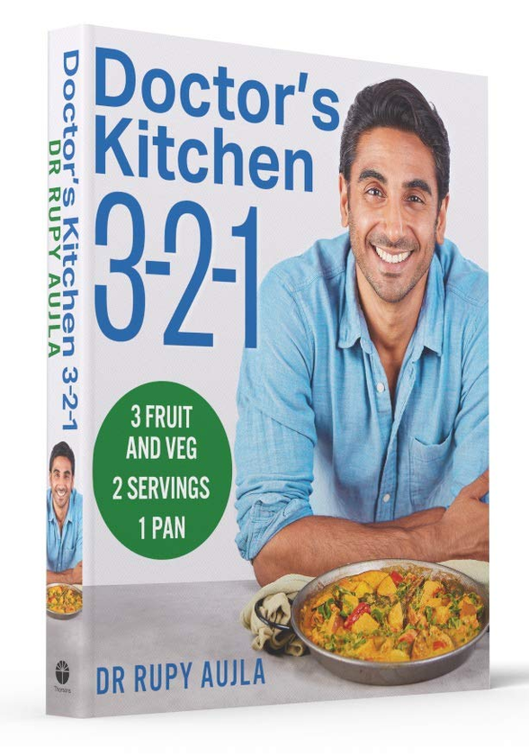 Паперова книга «Doctor's Kitchen 3-2-1. 3 Fruit and Veg, 2 Servings, 1 Pan», автор Рупі Ауйла - фото №1