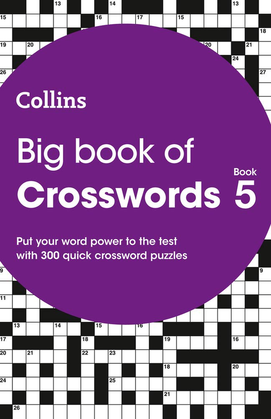 Бумажная книга «Big Book of Crosswords Book 5 : 300 Quick Crossword Puzzles» - фото №1