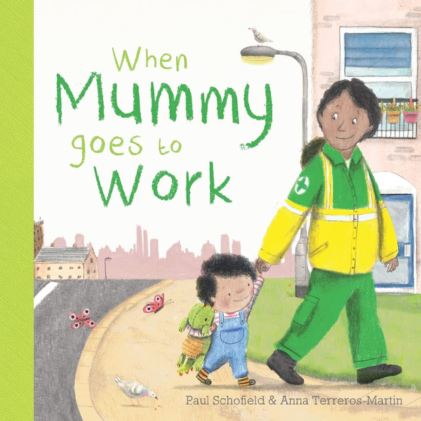 Паперова книга «When Mummy Goes to Work», автор Пол Скофілд - фото №1