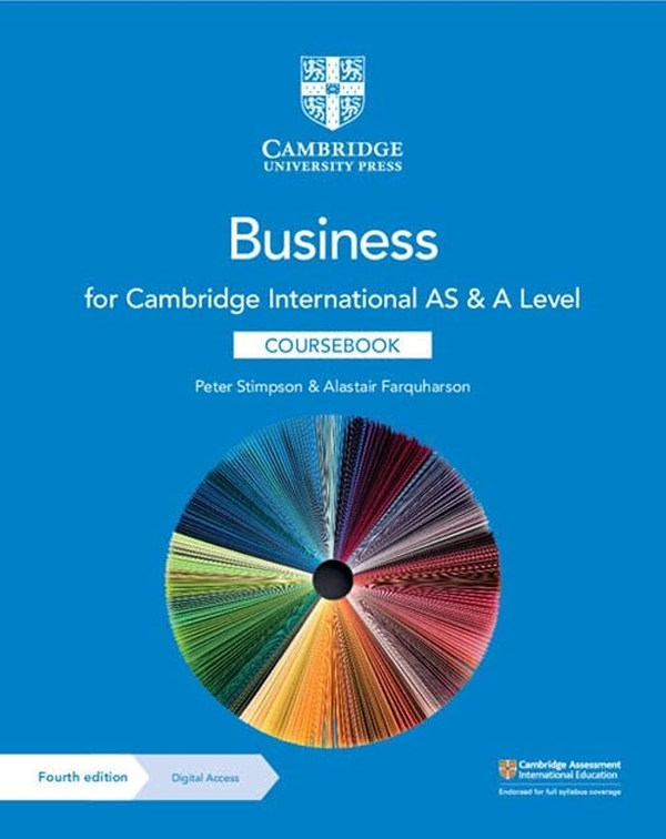 [object Object] «Cambridge International AS & A Level Business. Coursebook», авторов Питер Стимпсон, Аластер Фаркухарсон - фото №1