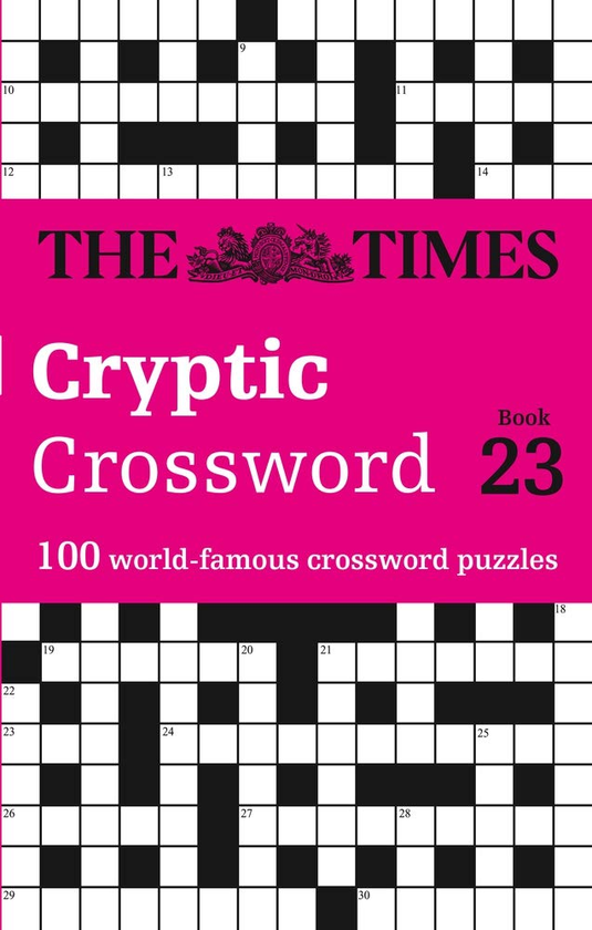 Бумажная книга «The Times Cryptic Crossword Book 23 : 100 World-Famous Crossword Puzzles», автор Ричард Роган - фото №1