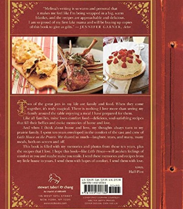 Бумажная книга «My Prairie Cookbook», автор Мелисса Гилберт - фото №1