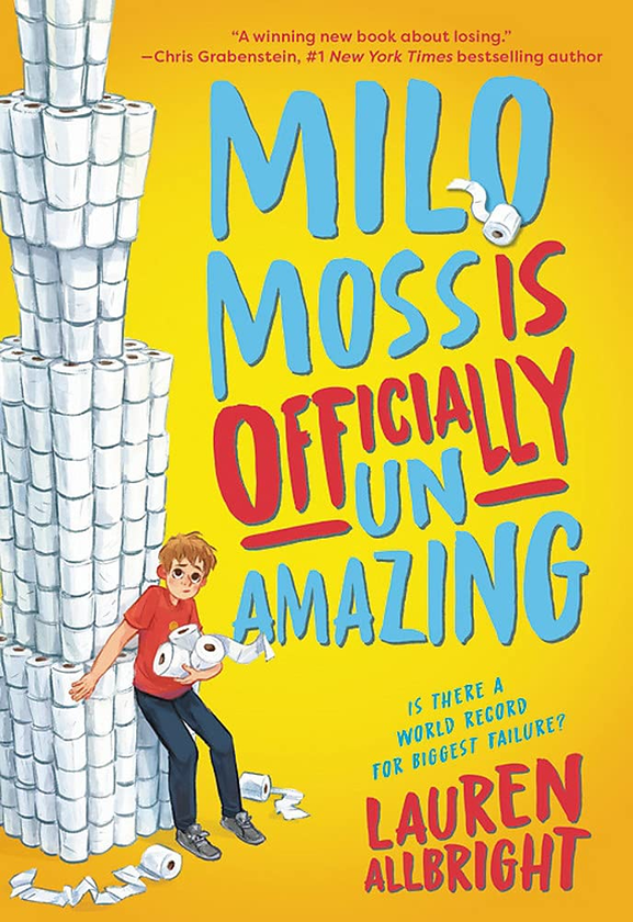 Бумажная книга «Milo Moss Is Officially Un-Amazing», автор Лорен Олбрайт - фото №1