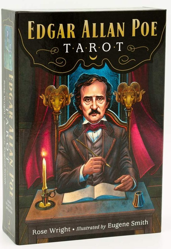 Бумажная книга «Edgar Allan Poe Tarot», автор Роуз Райт - фото №1