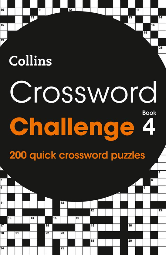 [object Object] «Crossword Challenge. Book 4. 200 Quick Crossword Puzzles» - фото №1